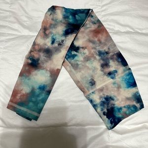 Fleo leggings, size small, multi colored